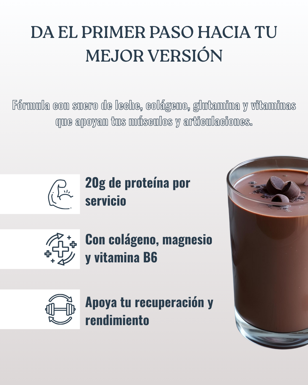 Beneficios de la proteína sabor chocolate